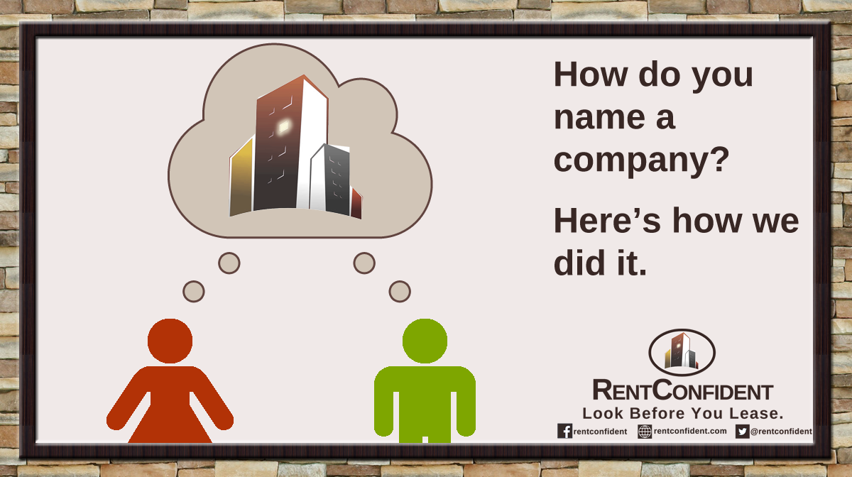 The brainstorming process behind the naming of a company